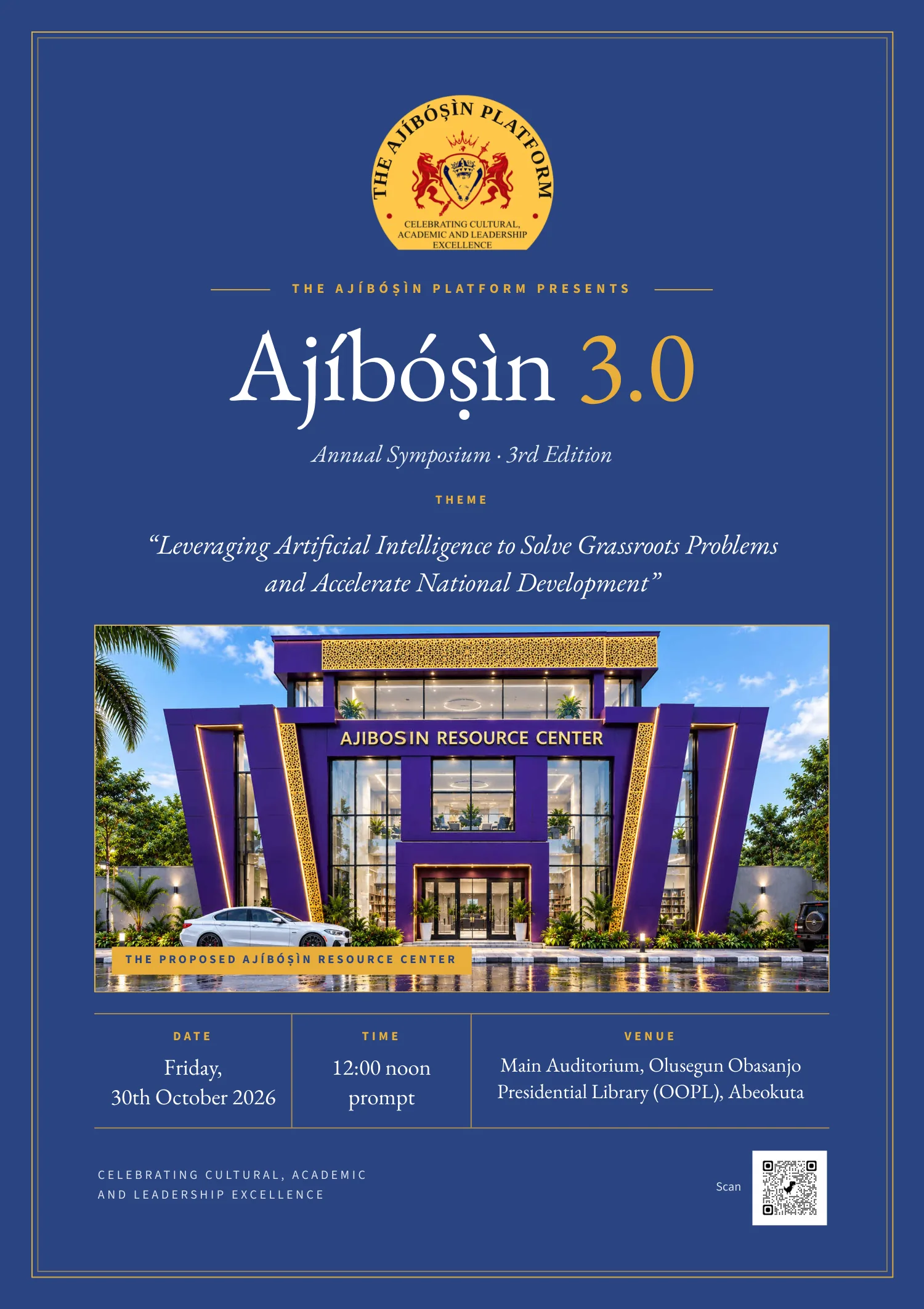 Programme brochure, page 1