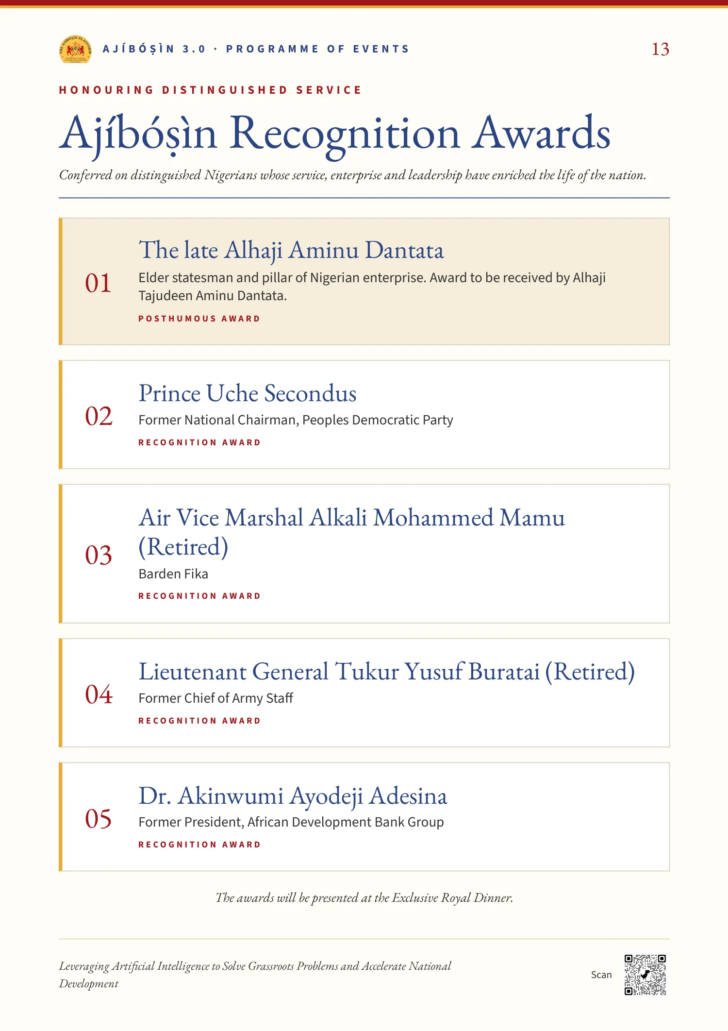 Programme brochure, page 13