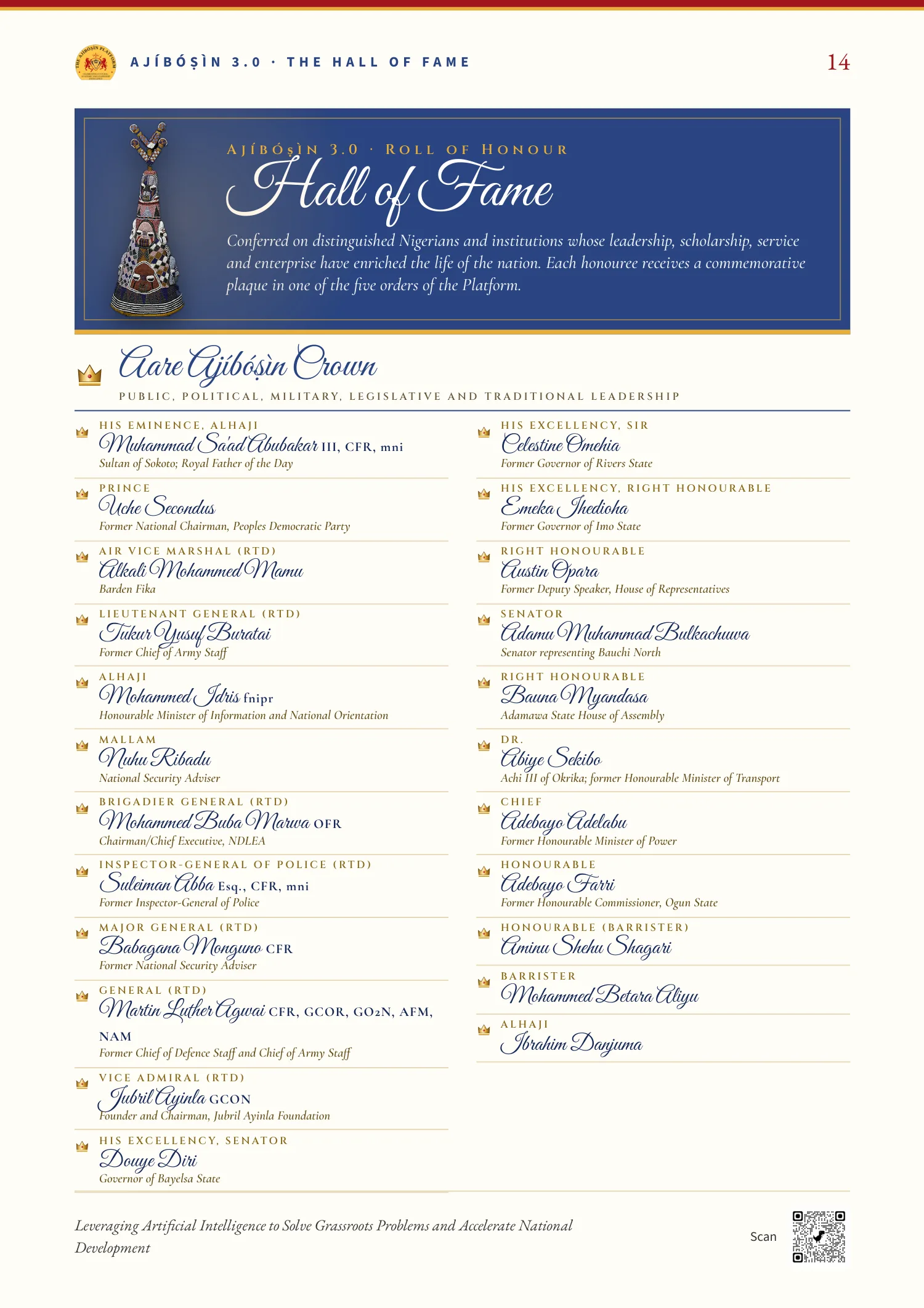 Programme brochure, page 14